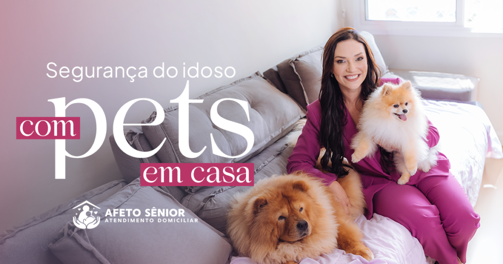 Segurança do idoso com pets em casa